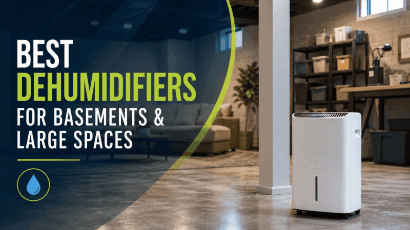 Best Dehumidifiers for Basements