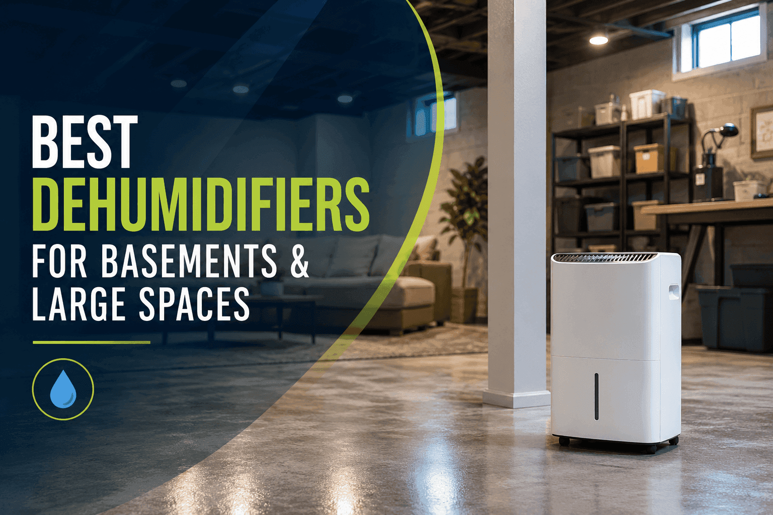Best Dehumidifiers for Basements