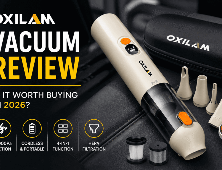 OXILAM Handheld Vacuum Review